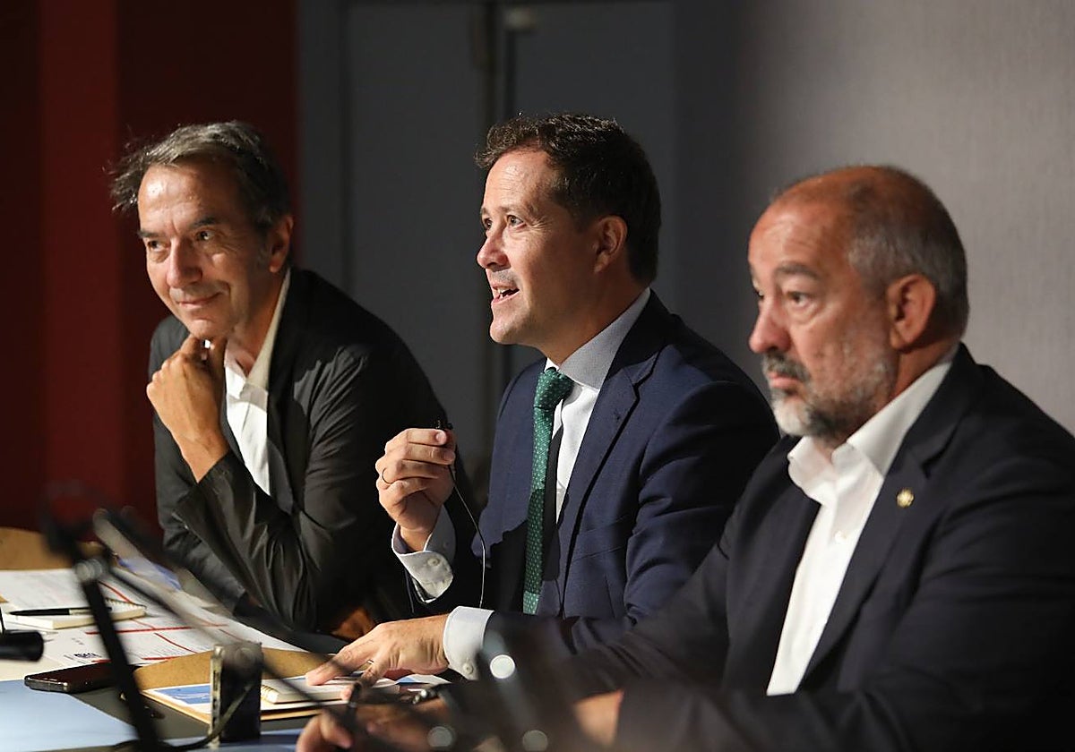 Carlos Velázquez y Julián Garde este jueves en Toledo