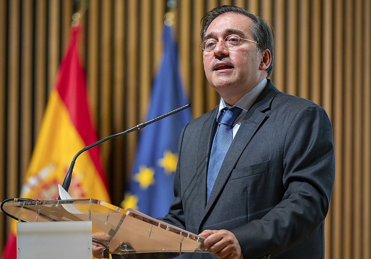 El ministro español de Asuntos Exteriores, José Manuel Albares