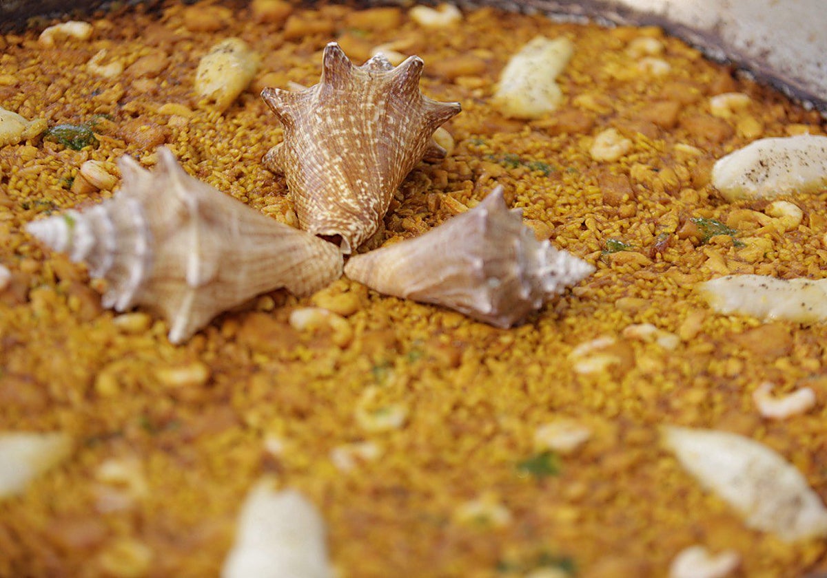 Imagen del arroz ganador del World Paella Day