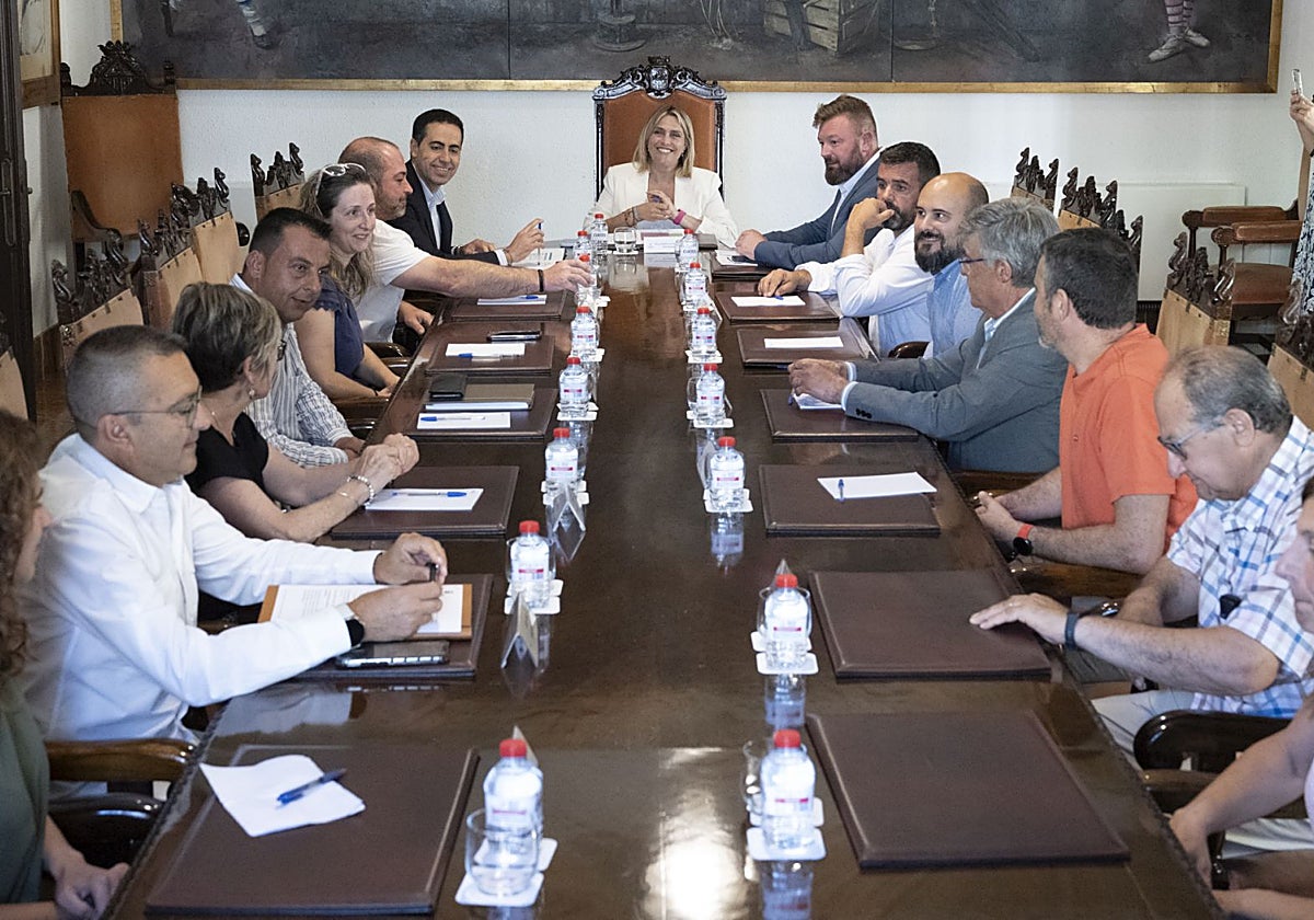 Imagen del pleno ordinario de septiembre de la Diputación de Castelón