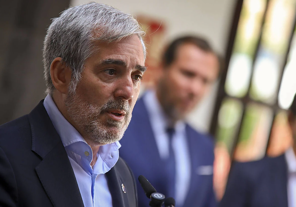 El presidente de Canarias, Fernando Clavijo en foto de archivo