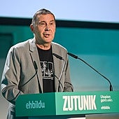 Otegi reivindica Bildu como «la historia de un éxito político» e inicia el proceso para perpetuarse