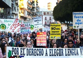 La «aplicación lenta» de la inmersión lingüística en catalán a los castellanohablantes en Alicante