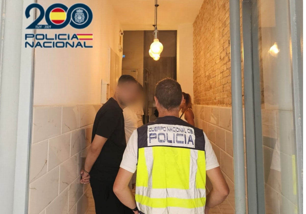 Imagen de las detenciones