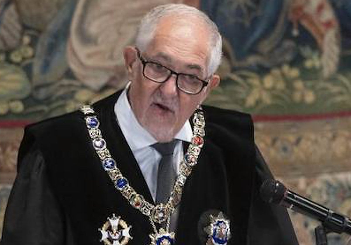 Cándido Conde-Pumpido, en su discurso en la toma de posesión del magistrado José María Marcías