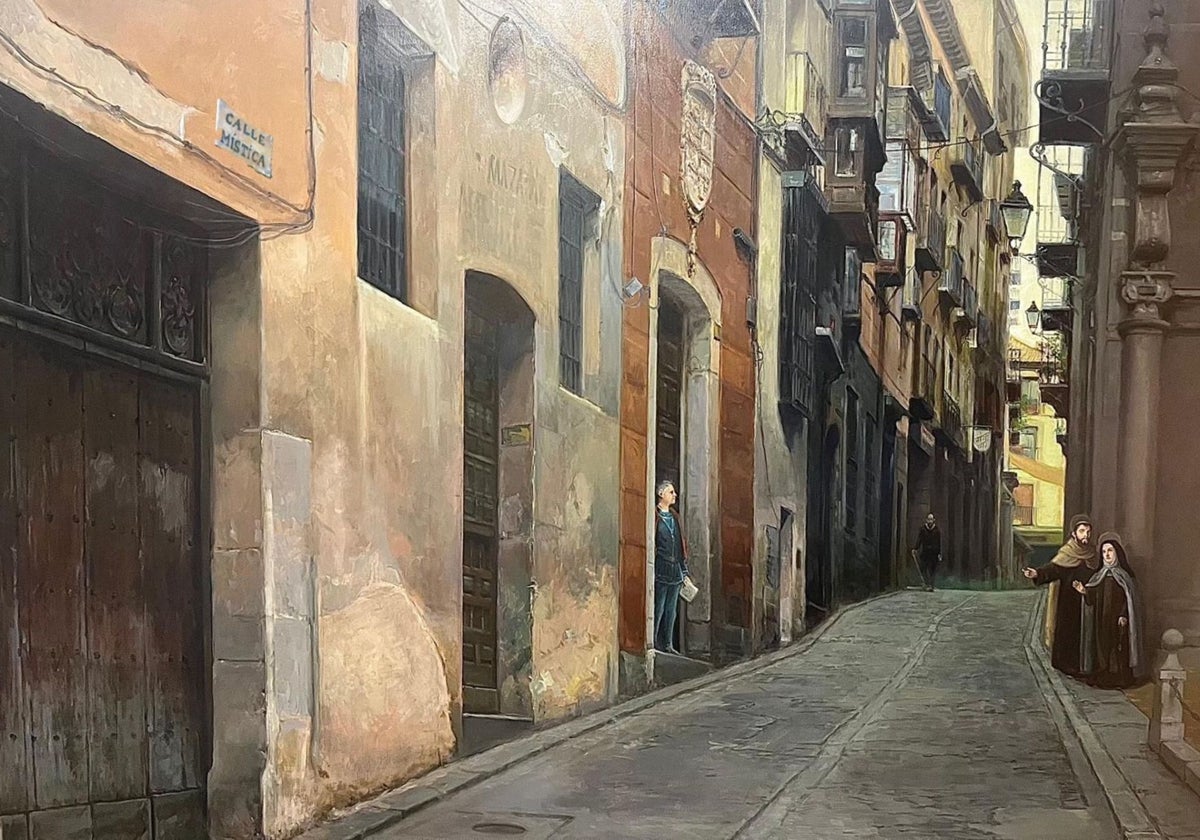 Cuadro 'La calle mística', Núñez de Arce, Toledo