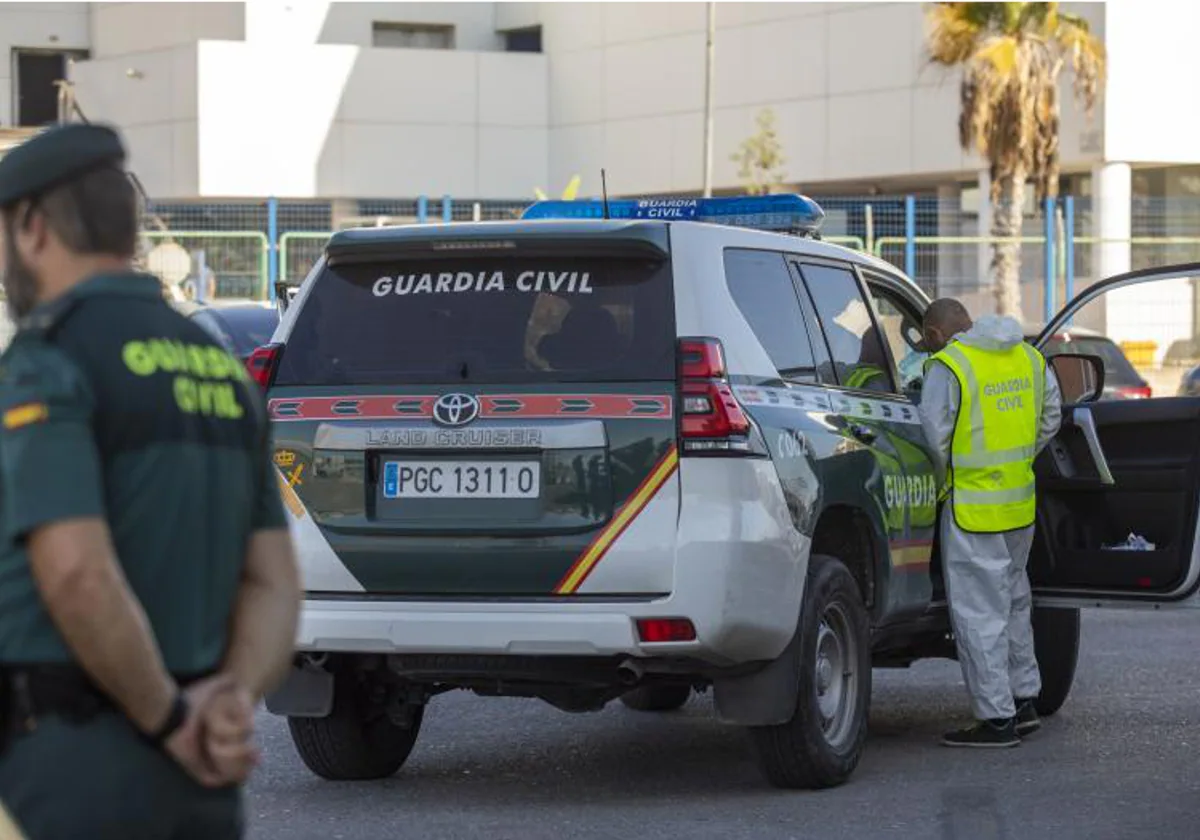 Un dispositivo desplegado por la Guardia Civil