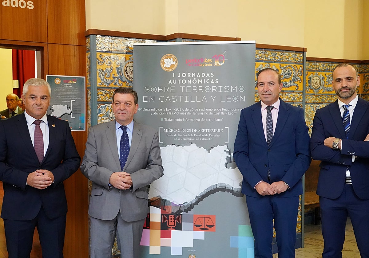 Nogales, González Gago, Torres y Lechuga en la inauguración de las jornadas