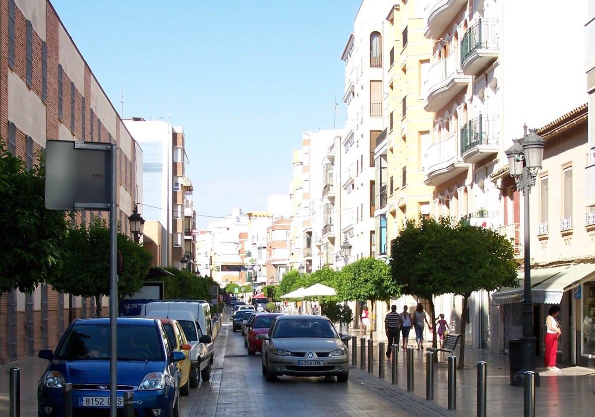 Paseo de la Matallana en Puente Genil