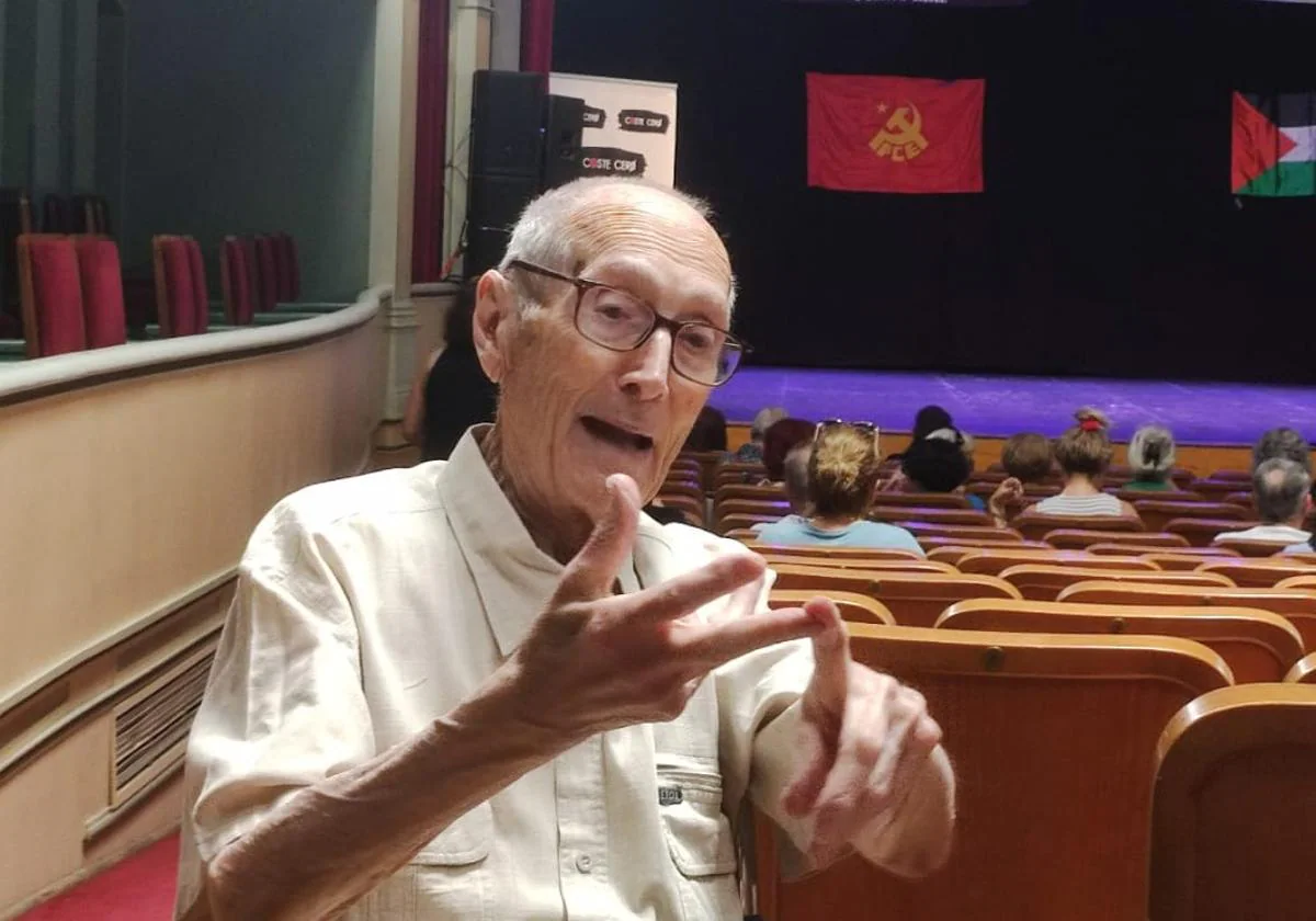 Andrés Vázquez de Sola, el pasado mes de julio, en Cádiz