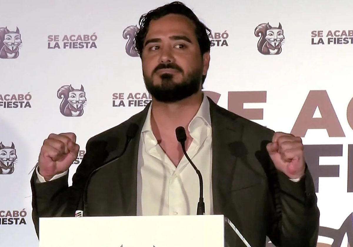 Alvise Pérez, eurodiputado de SALF