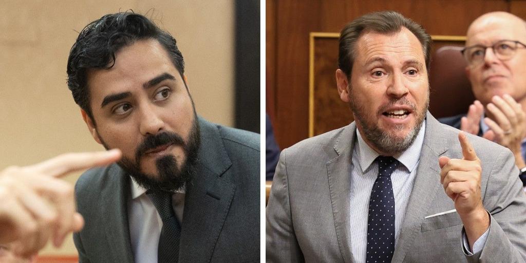 El rifirrafe entre Óscar Puente y Alvise en redes: «Hueles a cárcel»