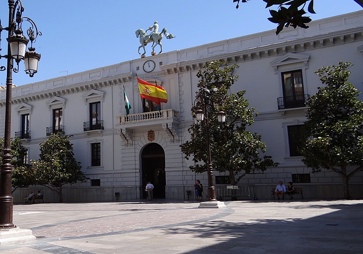 Fachada del Ayuntamiento de Granada