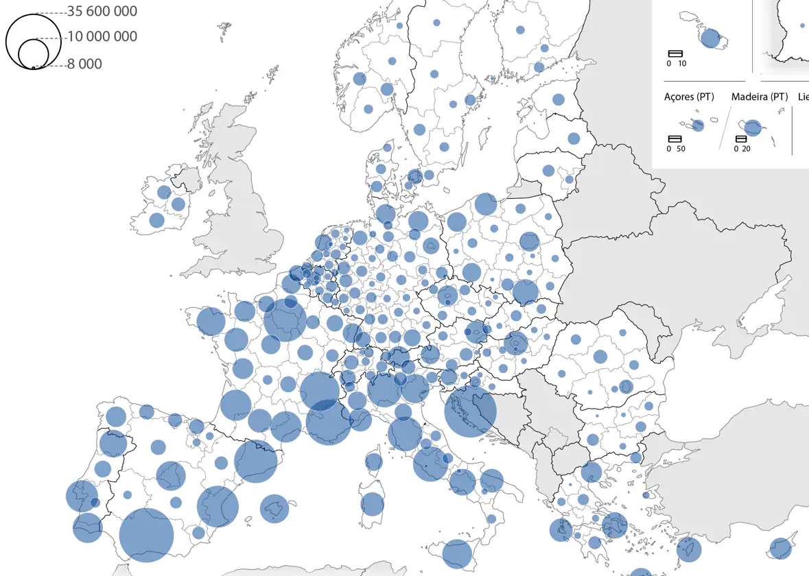 Andalucía encabeza las pernoctaciones europeas en alojamiento flexible