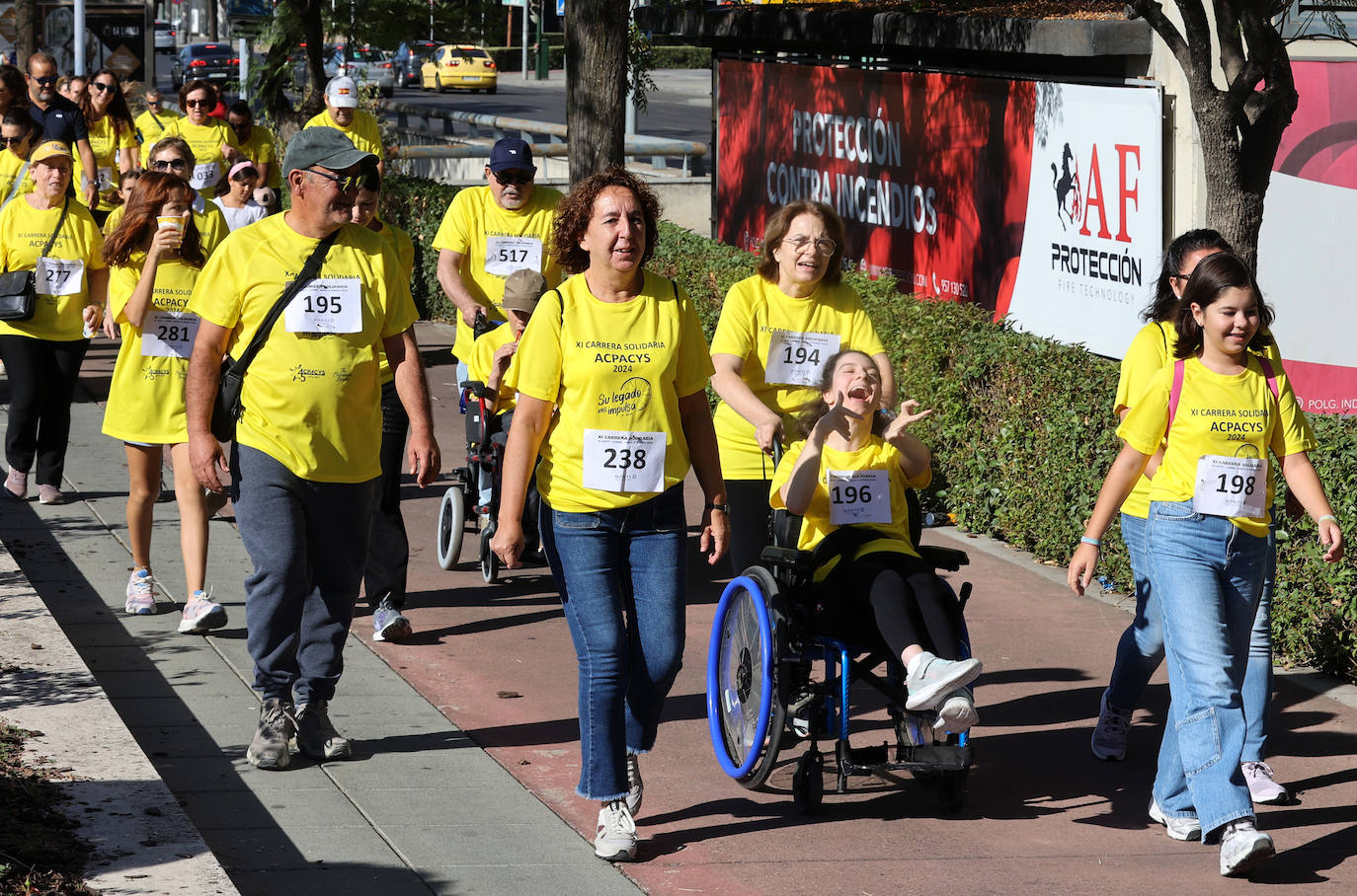 En imágenes, la solidaria carrera de la Asociación Cordobesa de Parálisis Cerebral