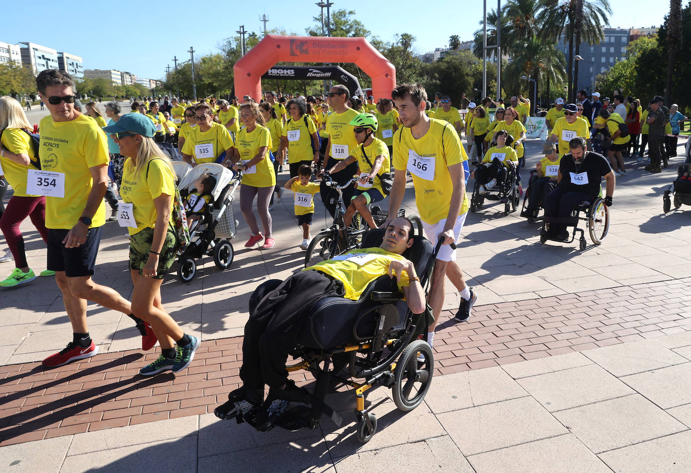 En imágenes, la solidaria carrera de la Asociación Cordobesa de Parálisis Cerebral