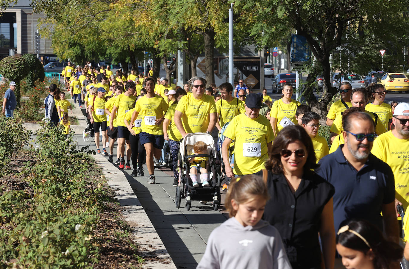 En imágenes, la solidaria carrera de la Asociación Cordobesa de Parálisis Cerebral