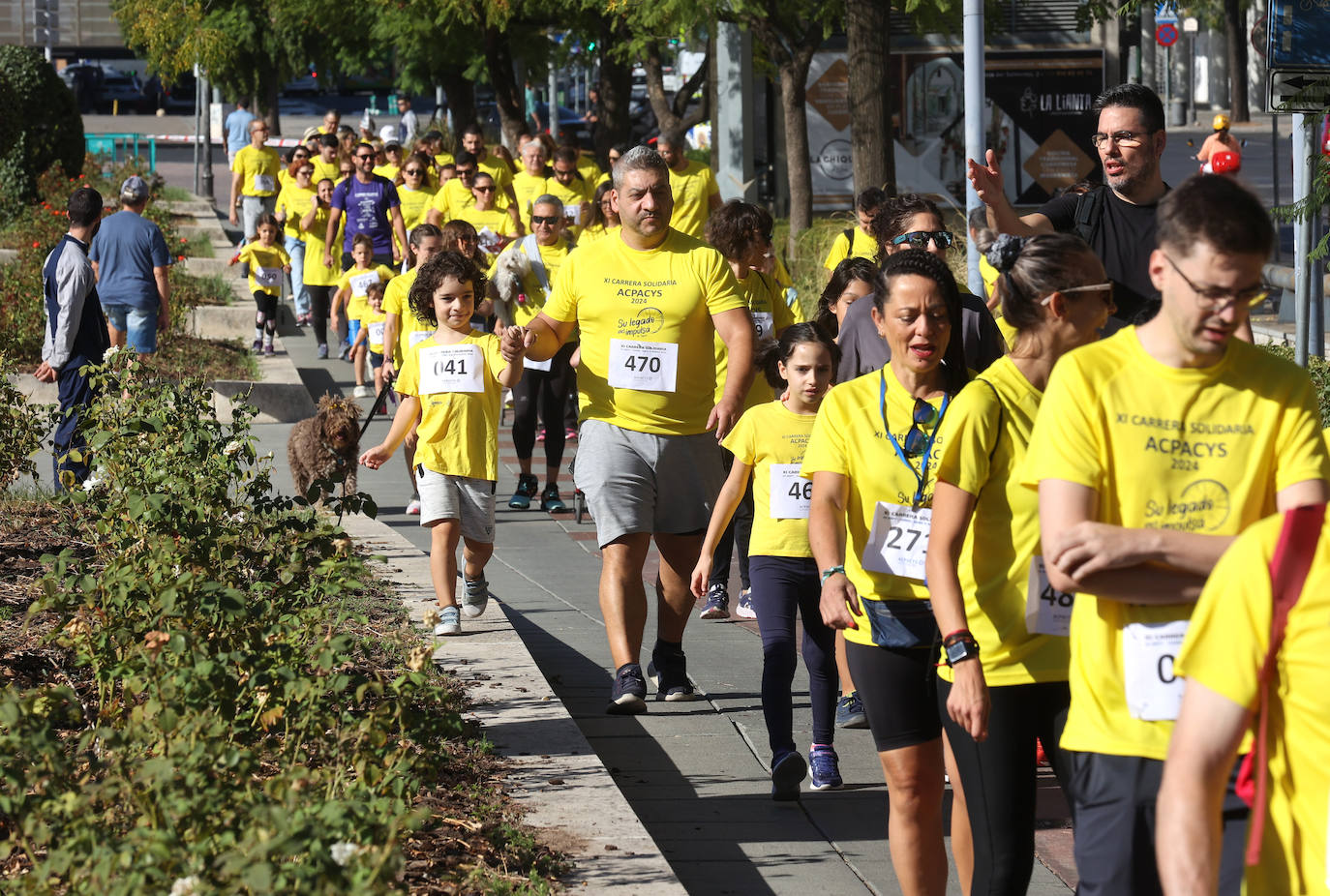 En imágenes, la solidaria carrera de la Asociación Cordobesa de Parálisis Cerebral