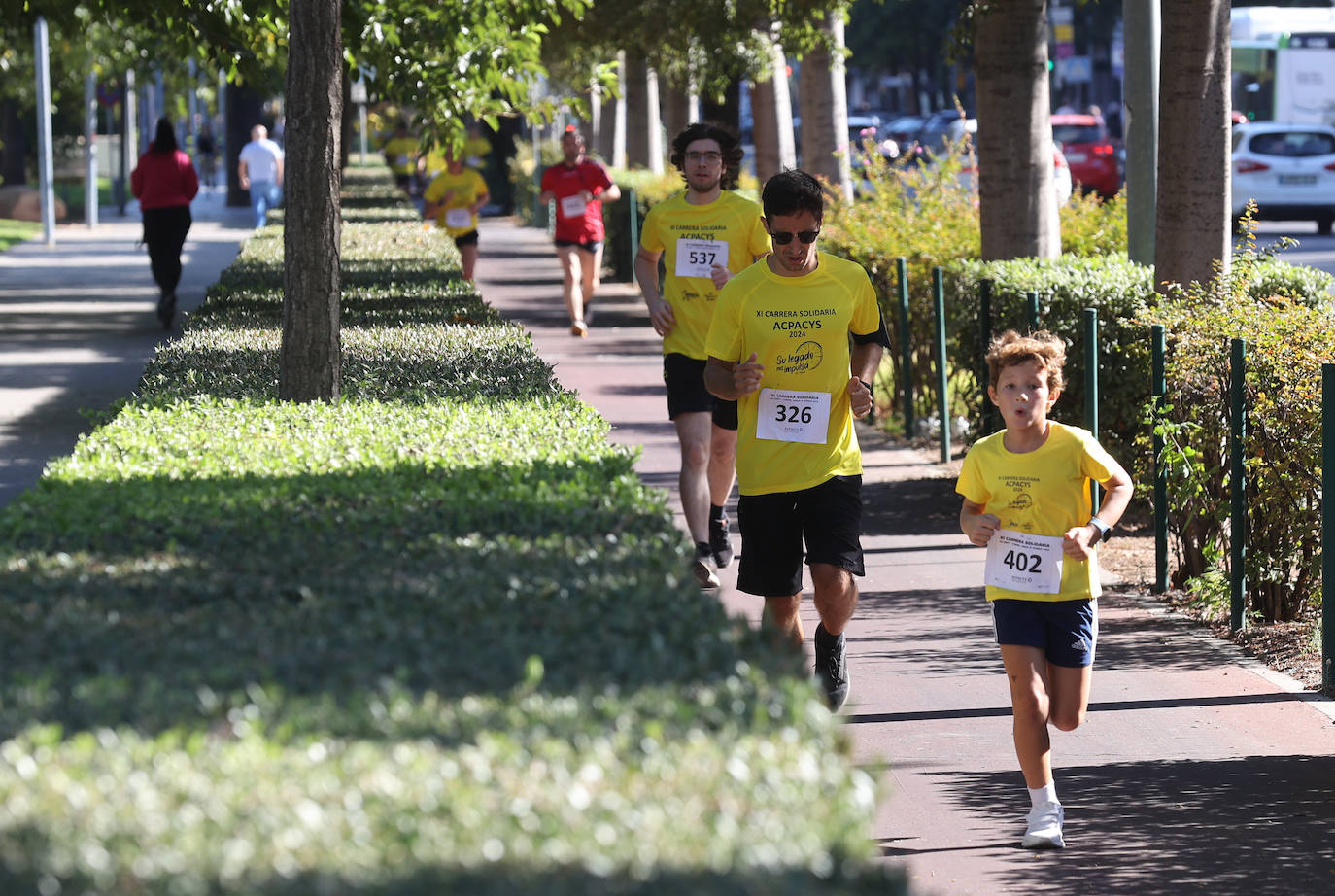 En imágenes, la solidaria carrera de la Asociación Cordobesa de Parálisis Cerebral