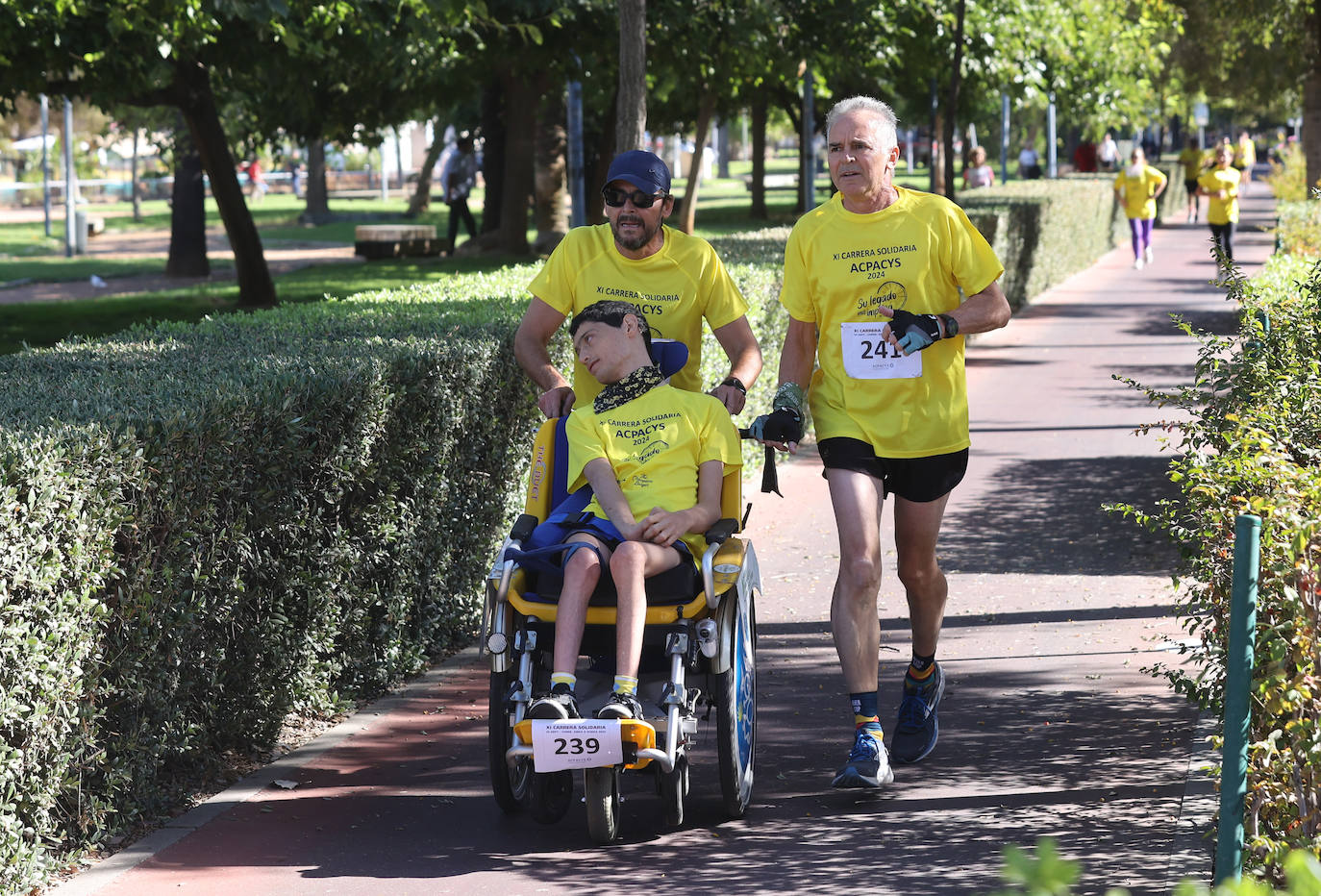 En imágenes, la solidaria carrera de la Asociación Cordobesa de Parálisis Cerebral