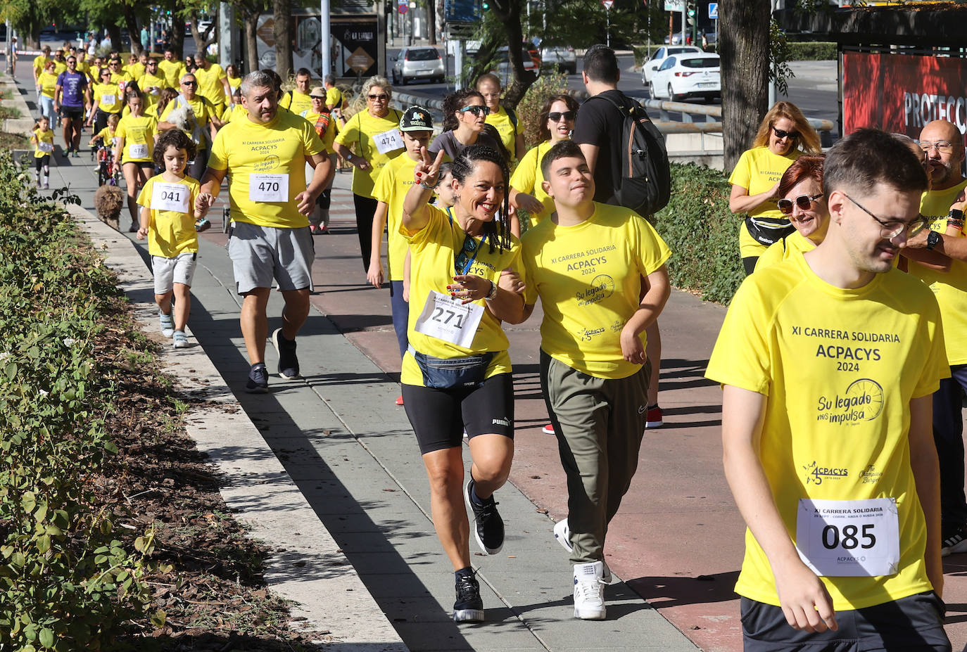 En imágenes, la solidaria carrera de la Asociación Cordobesa de Parálisis Cerebral