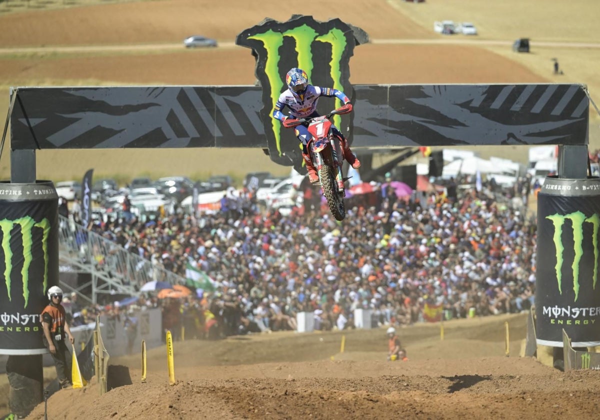 La última prueba del Mundial se celebró en Cózar. En la imagen, Jorge Prado