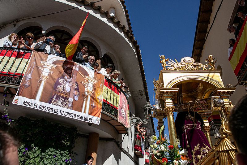 La procesión del Cristo de Urda, en imágenes