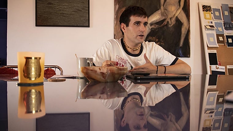 El creador, durante su conversación con ABC