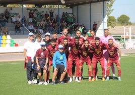 1-0: Suma y sigue del CD Toledo con un gol victorioso de Chupi en Valdepeñas