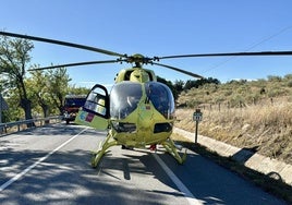 Un muerto y tres heridos tras un choque frontal entre un turismo y una furgoneta en Madrid