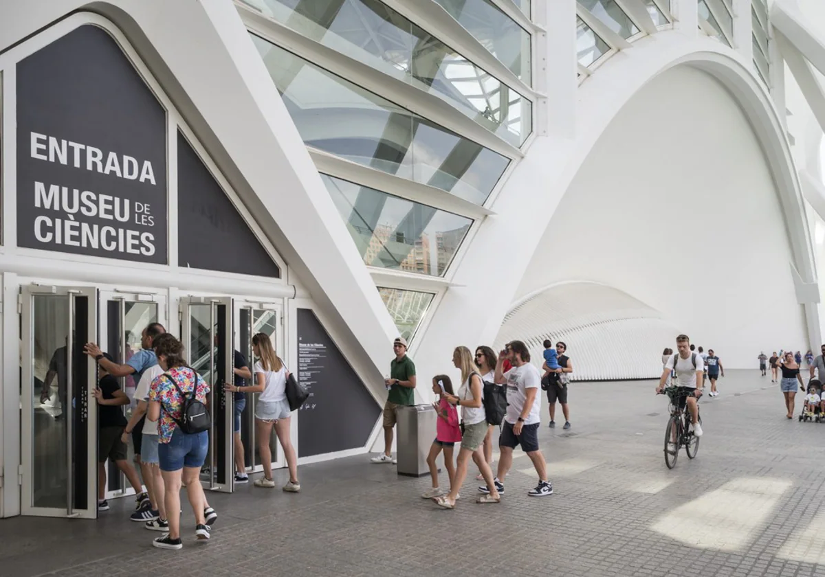 Imagen de archivo de la Ciudad de las Artes y las Ciencias de Valencia