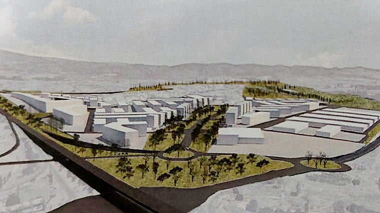 Panorámica infográfica del sector residencial y dotacional