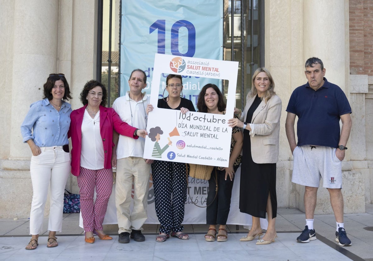 Imagen de la presentación de la campaña por la salud mental organizada por la Diputación de Castellón