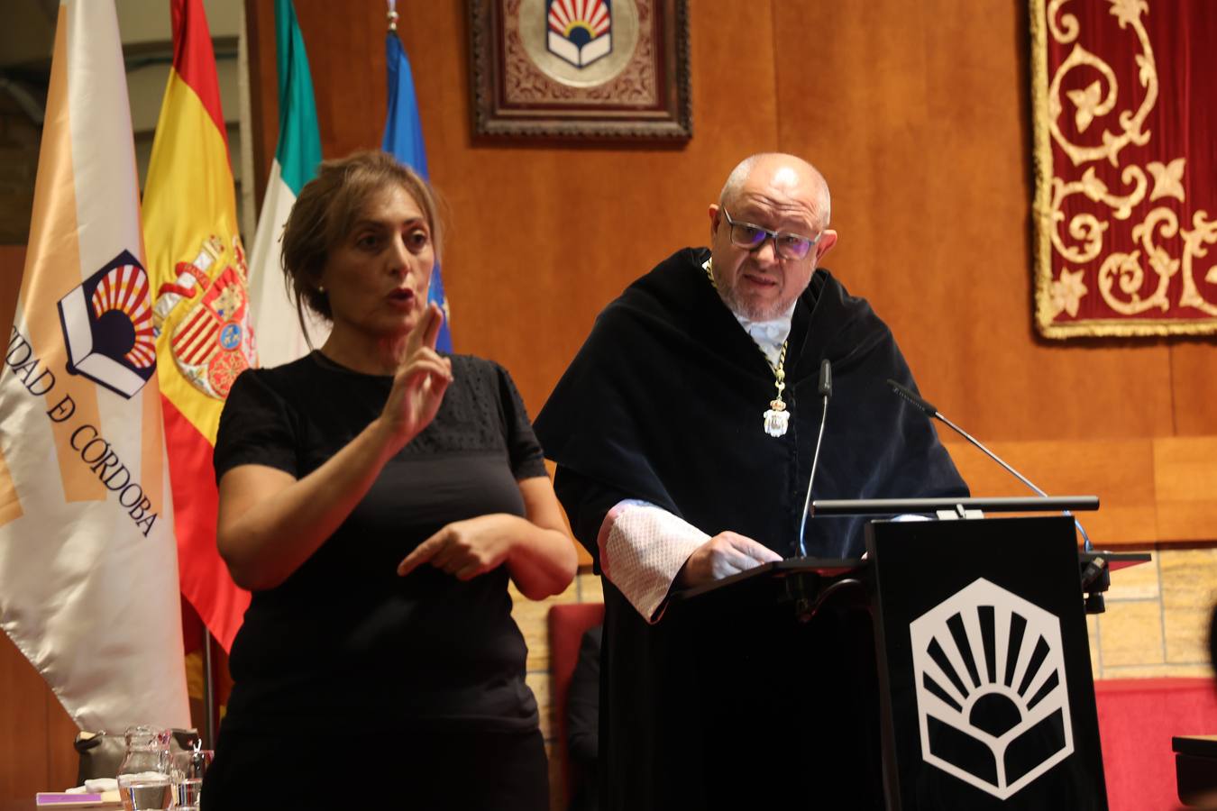 La apertura del curso en la Universidad de Córdoba, en imágenes