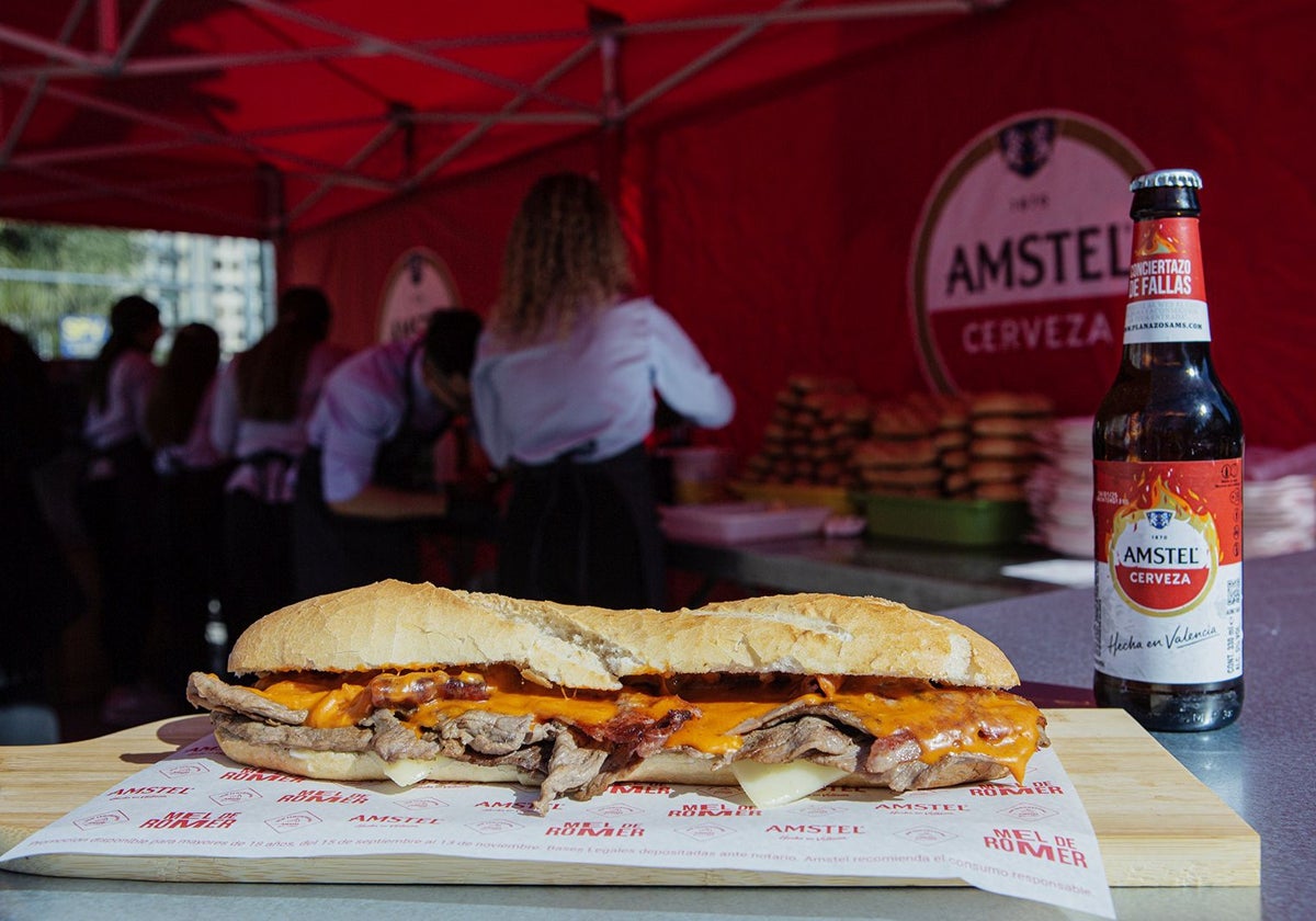 Imagen de archivo de un almuerzo patrocinado por Amstel en Valencia