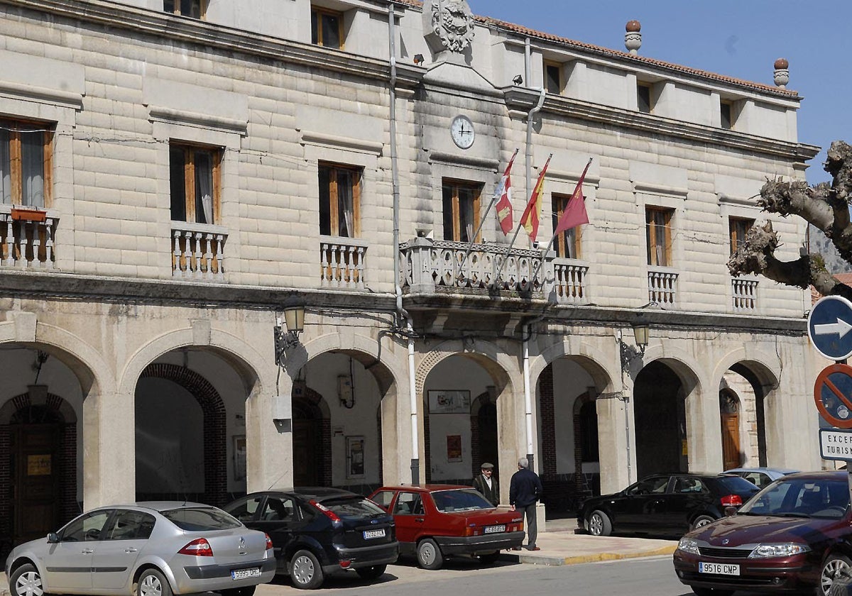 Ayuntamiento de Cistierna, en León