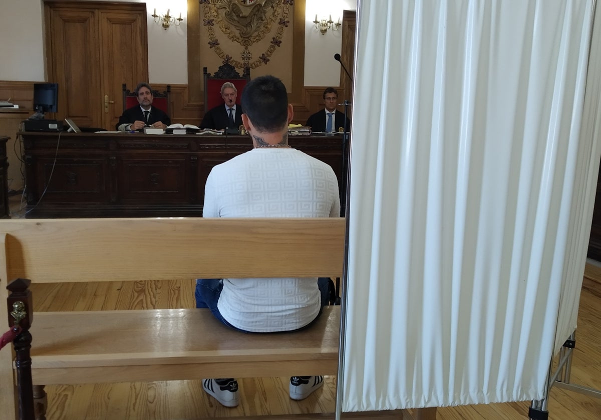 Luis Ernesto, esta mañana en la Audiencia Provincial de Toledo