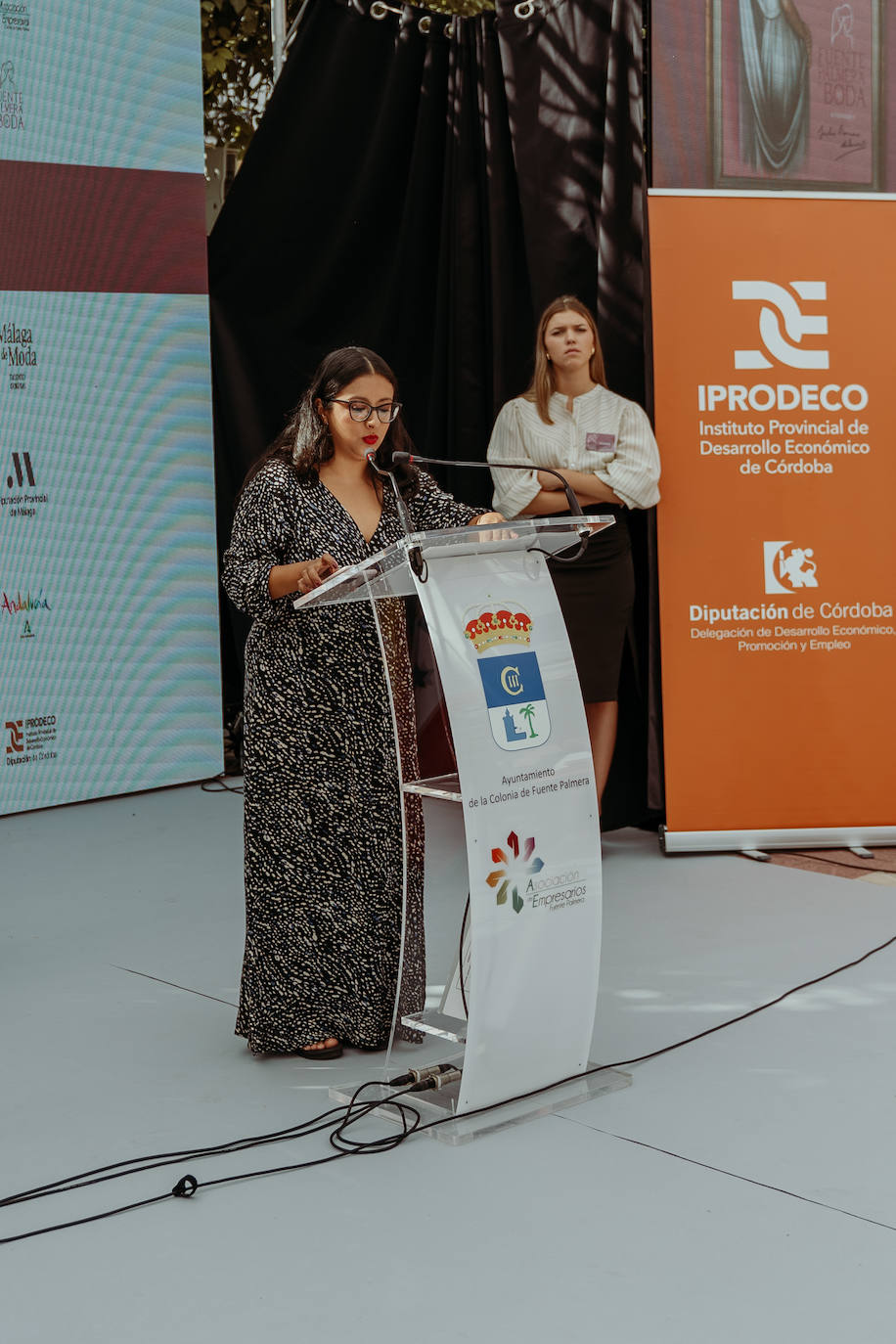 La inauguración de la feria Fuente Palmera de Boda, en imágenes
