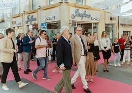 La inauguración de la feria Fuente Palmera de Boda, en imágenes