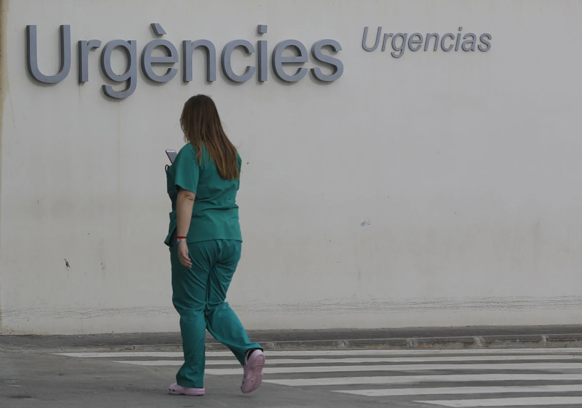 Imagen de archivo de las Urgencias de un hospital valenciano