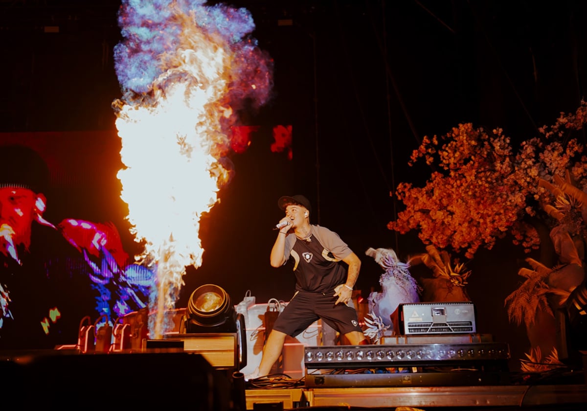 Concierto de Saiko en el Nuevo Estadio de la Victoria