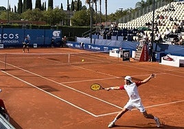 Andrés Santamarta Roig da la sorpresa en la jornada inaugural de la Copa Faulcombridge by Marcos Automoción