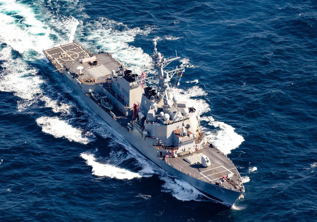 USS Oscar Austin de la US Navy