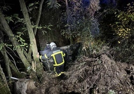 Muere un motorista de 50 años en un accidente de tráfico con un todoterreno en San Lorenzo de El Escorial