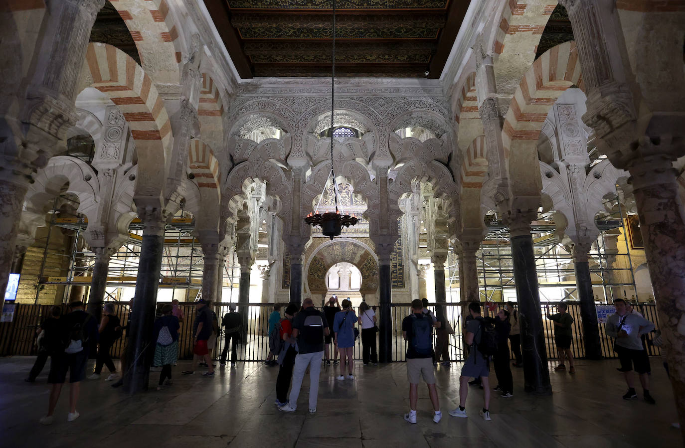 ABC en la meticulosa restauración de la maqsura de la Mezquita-Catedral de Córdoba