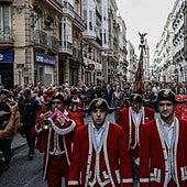 Programa de actos en Valencia por el 9 d'Octubre: procesión cívica, mascletà y manifestaciones