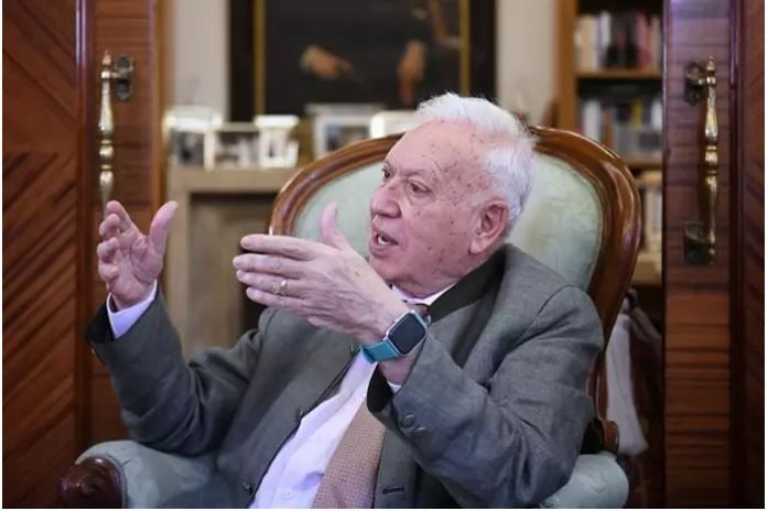 El exministro de Asuntos Exteriores, Jose Manuel García-Margallo, durante una entrevista en una imagen de archivo