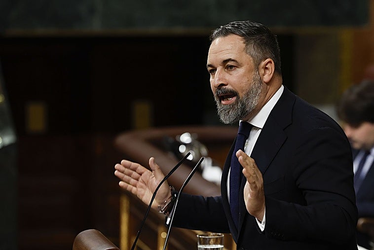Abascal acusa a Sánchez de «quitar dinero a los españoles para pagar la  invasión islamista»