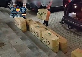 Detienen a cuatro integrantes de una trama criminal que traficaba con hachís desde una finca en la sierra de Madrid