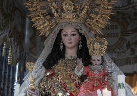 Un besamanos extraordinario a la Virgen del Carmen de San Cayetano de Córdoba celebrará la concesión del santuario